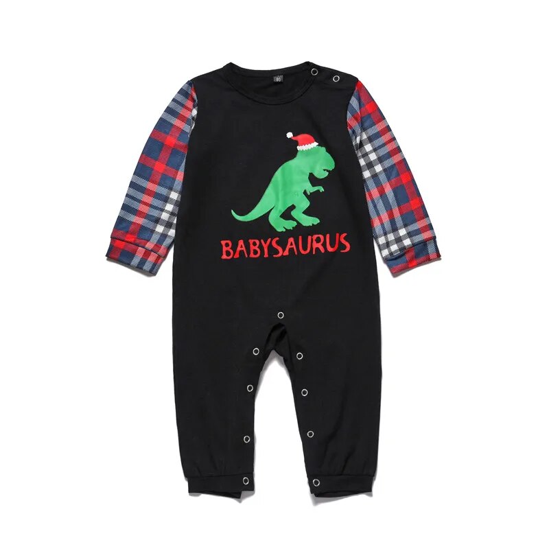 Family Dinosaur Christmas Pyjamas Sets