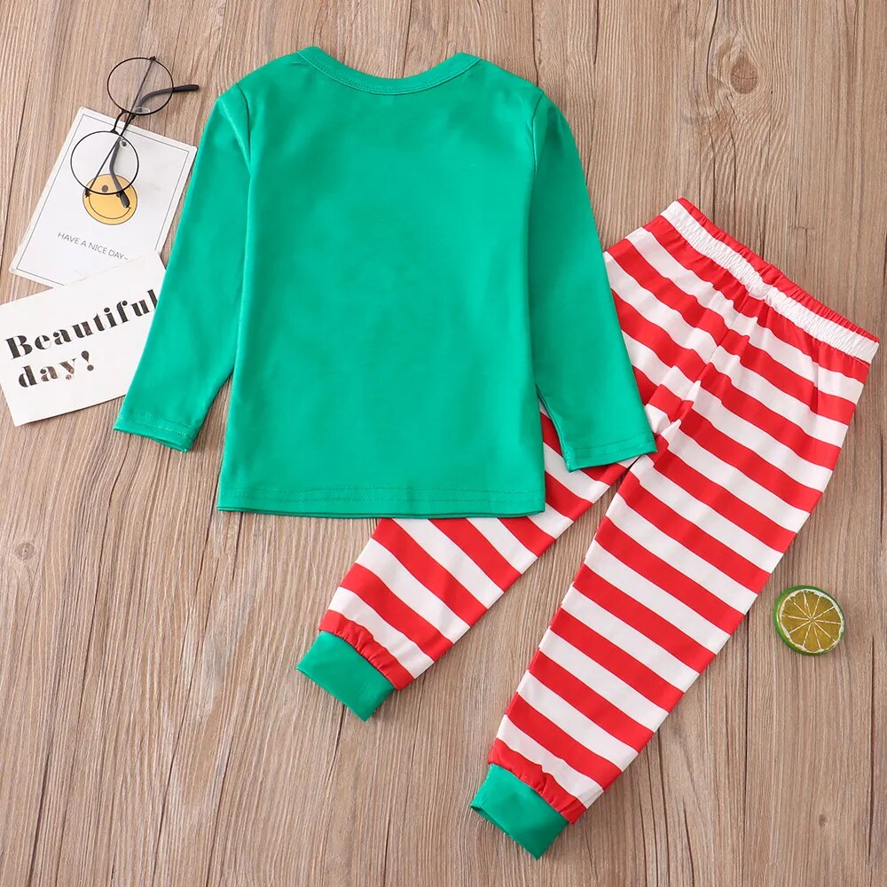 Stop Elfing Around Family Christmas Pyjamas