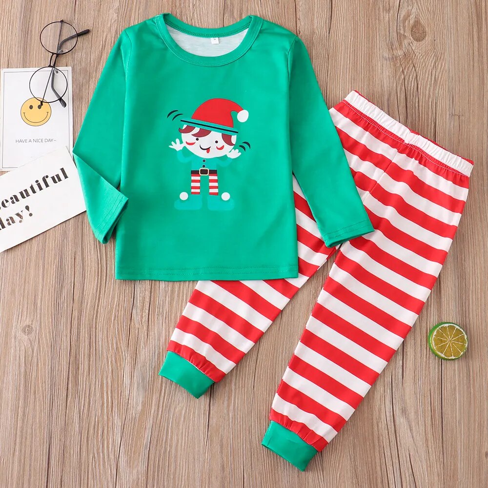 Stop Elfing Around Family Christmas Pyjamas